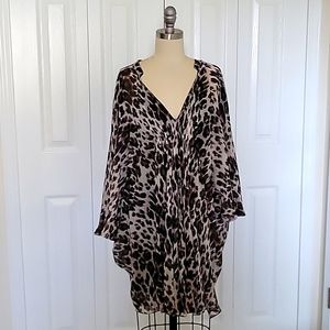 DVF silk fleurette dress